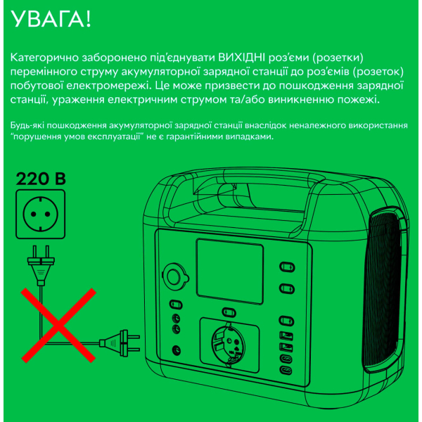 Зарядна станція з функцією ДБЖ Anker PowerHouse 757, 1229 Вт/год, 1500 Вт