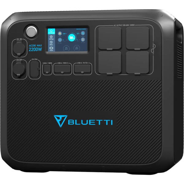 Зарядна станція Bluetti AC200MAX, 2048 Вт/год, 2200 Вт