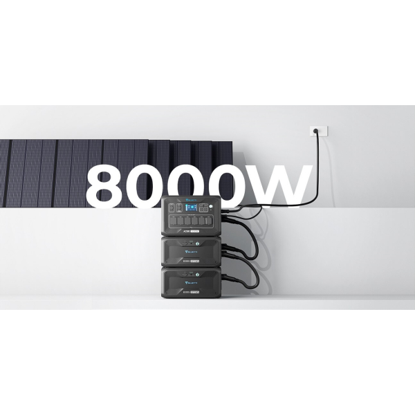 Зарядна станція Bluetti AC500, 5000 Вт + акумуляторний модуль B300S, 3072 Вт/год