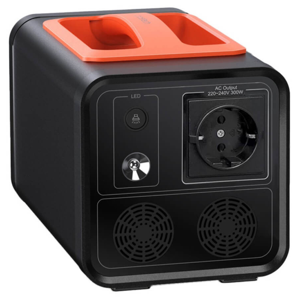 Зарядна станція Choetech BS002-EU-BK, 300 Вт/год, 300 Вт