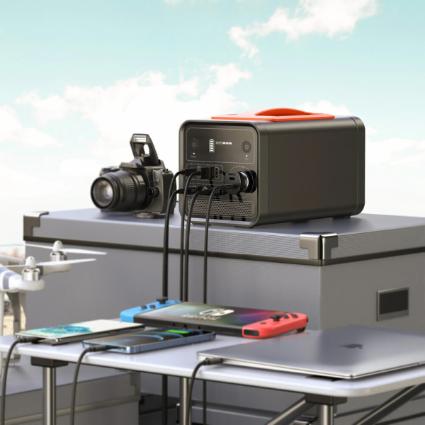 Зарядна станція Choetech BS002-EU-BK, 300 Вт/год, 300 Вт