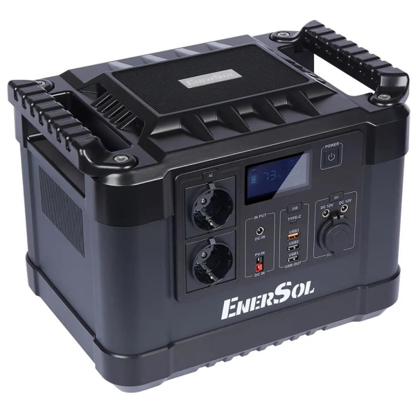 Зарядна станція EnerSol EPB-1000N, 1110 Вт/год, 1000 Вт