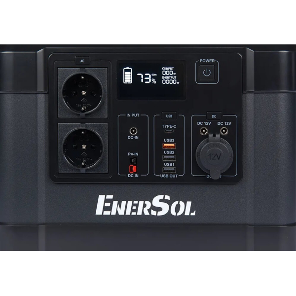 Зарядная станция EnerSol EPB-1000N, 1110 Вт/час, 1000 Вт