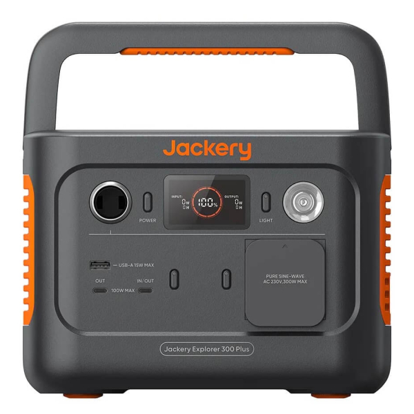 Зарядная станция Jackery Explorer 300 Plus, 288 Вт/час, 300 Вт
