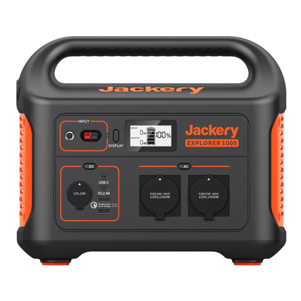 Зарядная станция Jackery Explorer 1000 EU, 1002 Вт/час, 1000 Вт