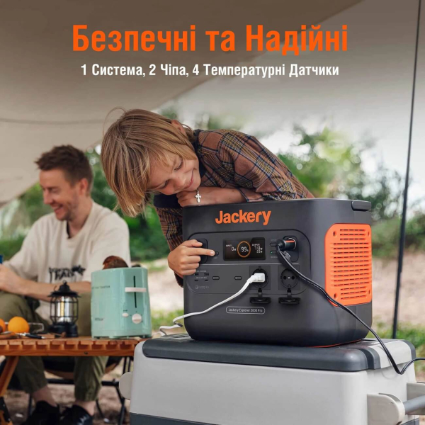 Зарядна станція Jackery Explorer 2000 Pro EU, 2160 Вт/год, 2200 Вт