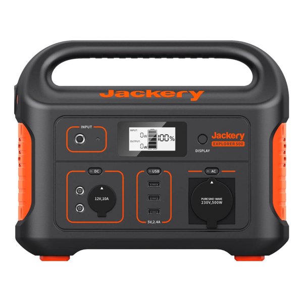 Зарядна станція Jackery Explorer 500 EU, 518 Вт/год, 500 Вт