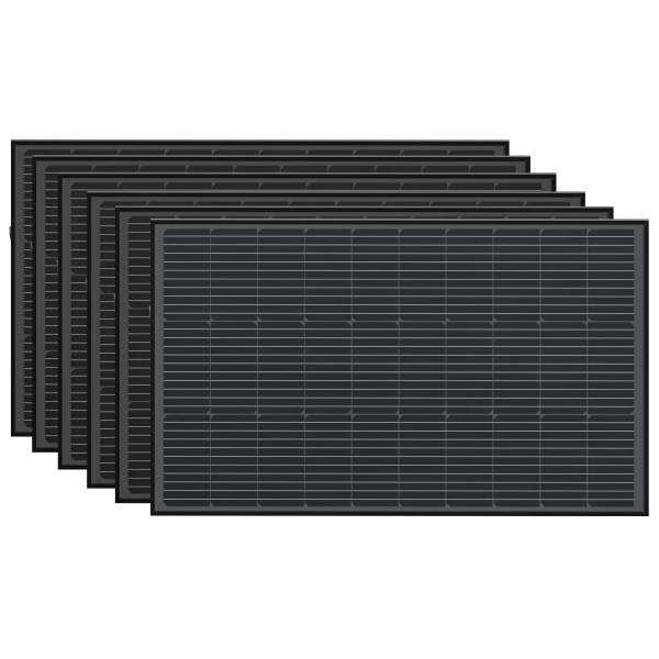 Набор стационарных солнечных панелей EcoFlow 6x100W Solar Panel, 100 Вт