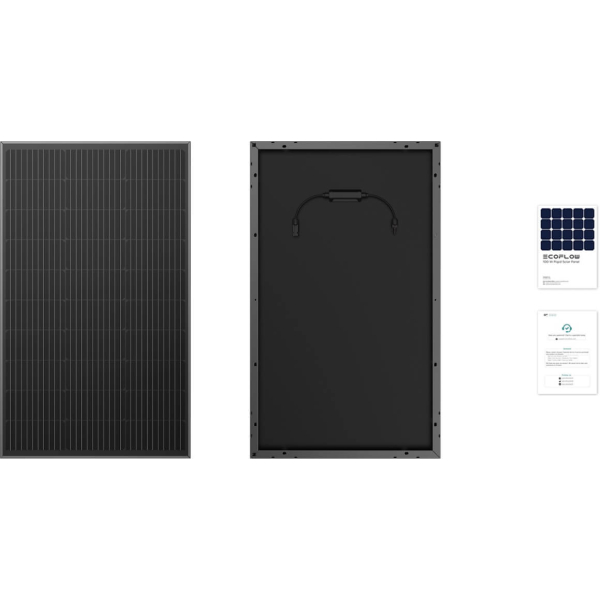 Набор стационарных солнечных панелей EcoFlow 4x100W Solar Panel, 100 Вт