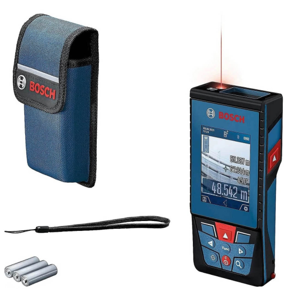 Лазерный дальномер Bosch Professional GLM 100-25 C с чехлом