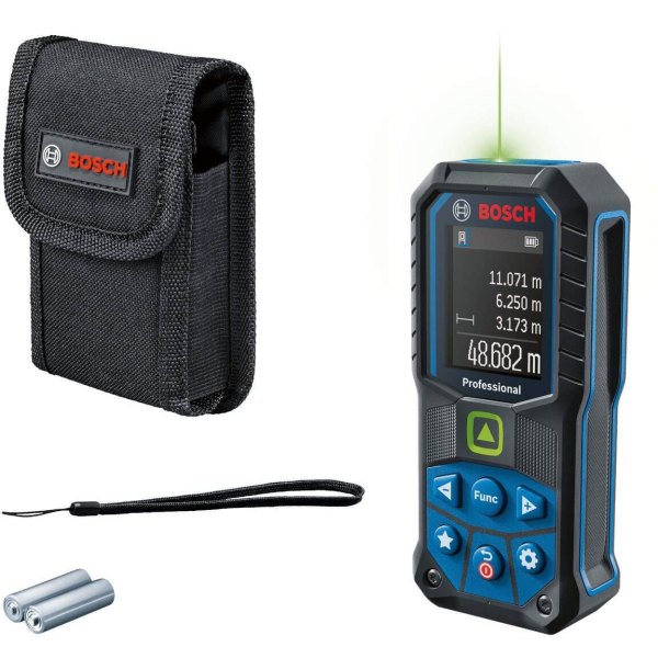 Лазерный дальномер Bosch Professional GLM 50-25 G с чехлом