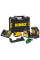Уровень лазерный линейный DeWalt DCE088D1G18, 1x2.0Аh, з/у, аксесуары, в чемодане