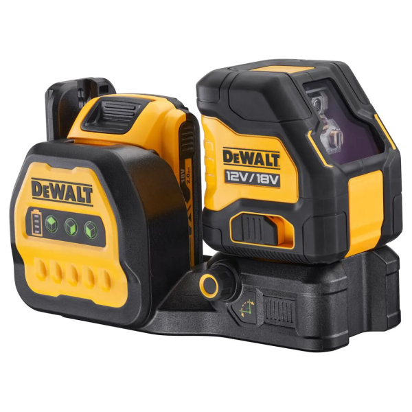 Рівень лазерний лінійний DeWalt DCE088D1G18, 1x2.0Аh, з/п, аксесуари, у валізі