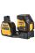 Уровень лазерный линейный DeWalt DCE088NG18, каркас, в чемодане с акссесуарами