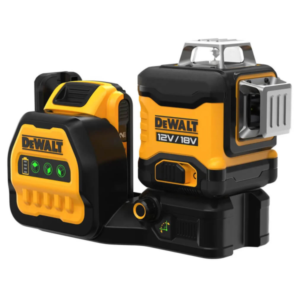 Рівень лазерний лінійний DeWalt DCE089D1G18, 1x2.0Ah, з/п, у валізі, аксесуари