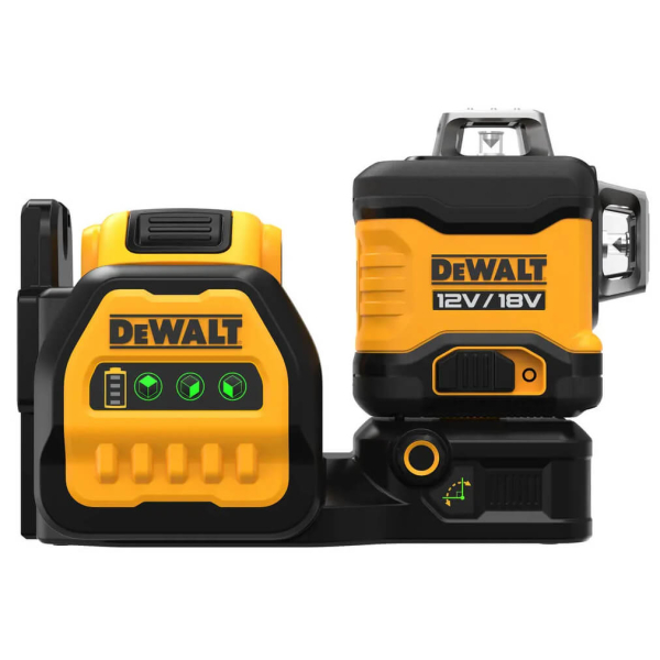 Рівень лазерний лінійний DeWalt DCE089D1G18, 1x2.0Ah, з/п, у валізі, аксесуари