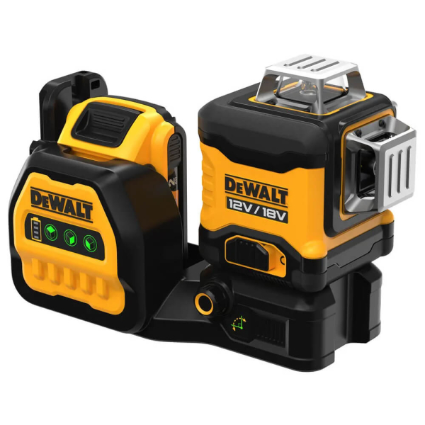 Рівень лазерний лінійний DeWalt DCE089D1G18, 1x2.0Ah, з/п, у валізі, аксесуари