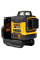 Лазерный линейный уровень DeWalt DCLE34031N, каркас, в чемодане с кронштейном