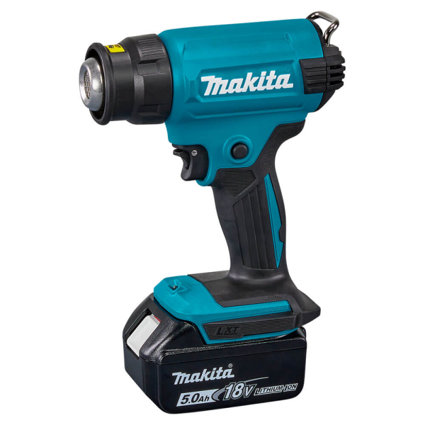 Акумуляторний технічний фен Makita DHG 180 RT, 1x5.0Ah, з/п, кейс