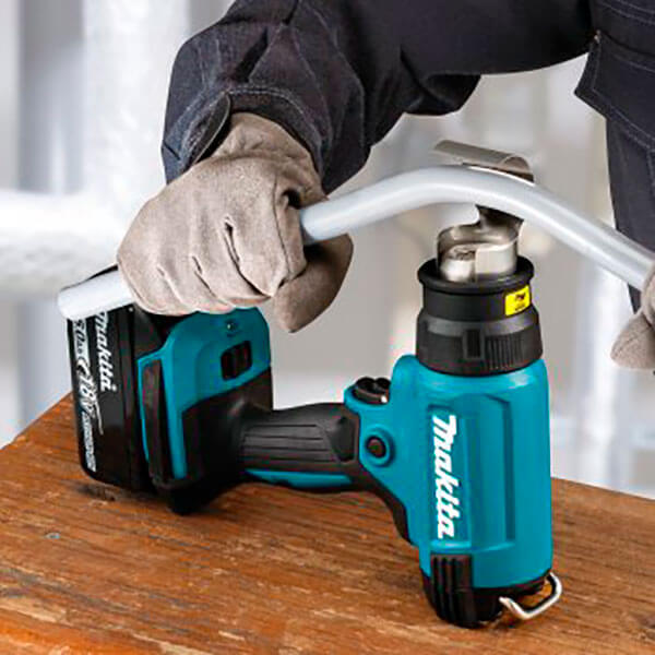 Акумуляторний технічний фен Makita DHG 180 RT, 1x5.0Ah, з/п, кейс