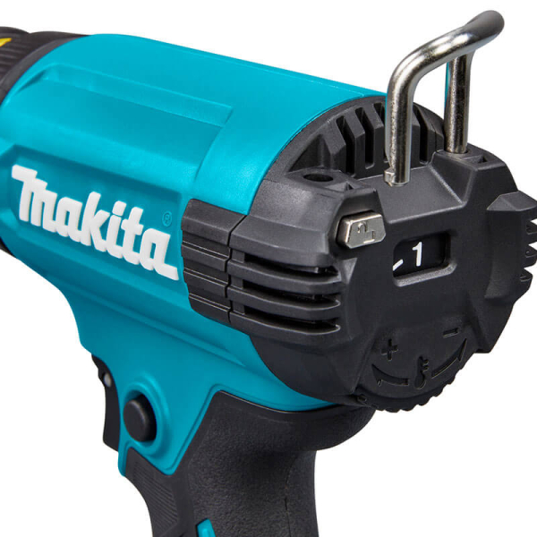 Акумуляторний технічний фен Makita DHG 181 ZK в кейсі, каркас