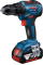 Набор аккумуляторных инструментов Bosch GSR 18V-50 и GWS 180-LI