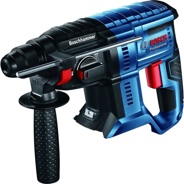 Набір інструментів Bosch Professional перфоратор GBH 180-Li, дриль-шурупокрут GSR 18V-50, болгарка GWS 180-Li в сумці з 2x5.0Ah, з/п GAL 1880 CV