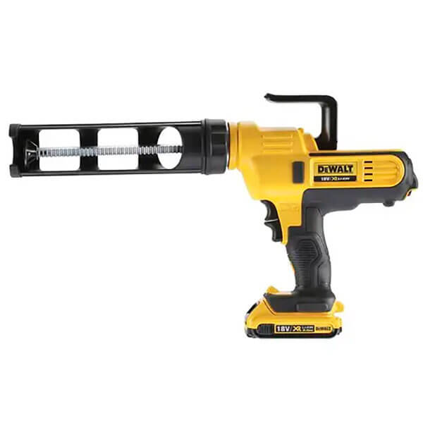 Акумуляторний пістолет для герметиків DeWALT DCE560D1, 1х2.0Ah, з/п, в кейсі