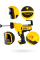 Акумуляторний пістолет для герметиків DeWALT DCE560N, каркас