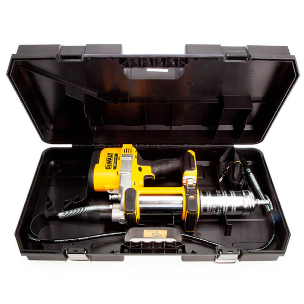Акумуляторний масляний пістолет DeWALT DCGG571NK, каркас, в кейсі