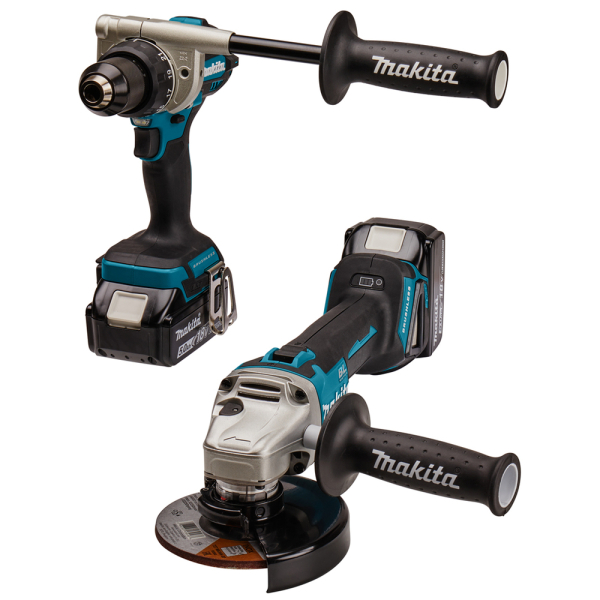Набор аккумуляторных инструментов Makita DLX2430TJ, 2х5.0 Ah, з/у, кейс Makpac