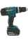 Набор шуруповерт Makita DHP 453 RFX8, адаптер для одежды и одеял Makita CXT 12 В, 1х3.0Ah, з/у