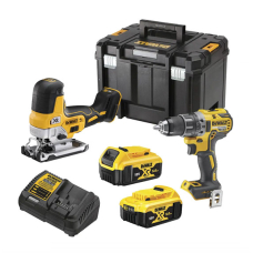 Набор из двух аккумуляторных инструментов DeWALT DCK298P2T, 2x5.0Ah, з/у, в кейсе