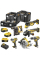 Набор из шести инструментов DeWALT DCK685P3T, 3x5.0Ah, з/у, 3 кейса