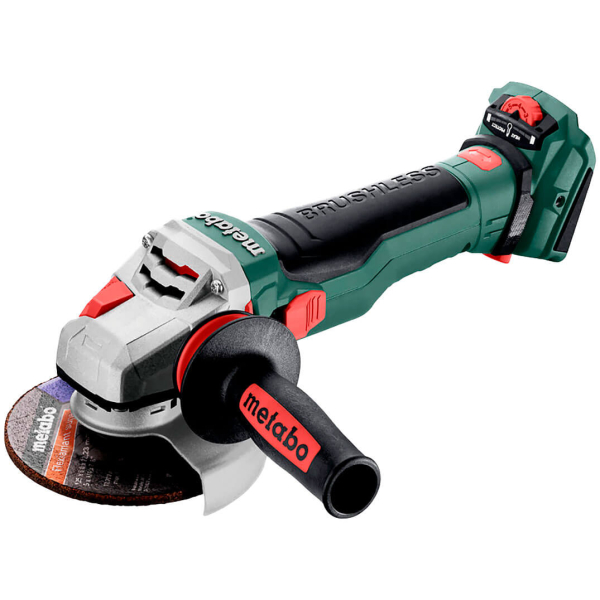 Аккумуляторная угловая шлифмашина Metabo WVB 18 LTX BL 15-125 Quick, каркас в MetaBox 165 L