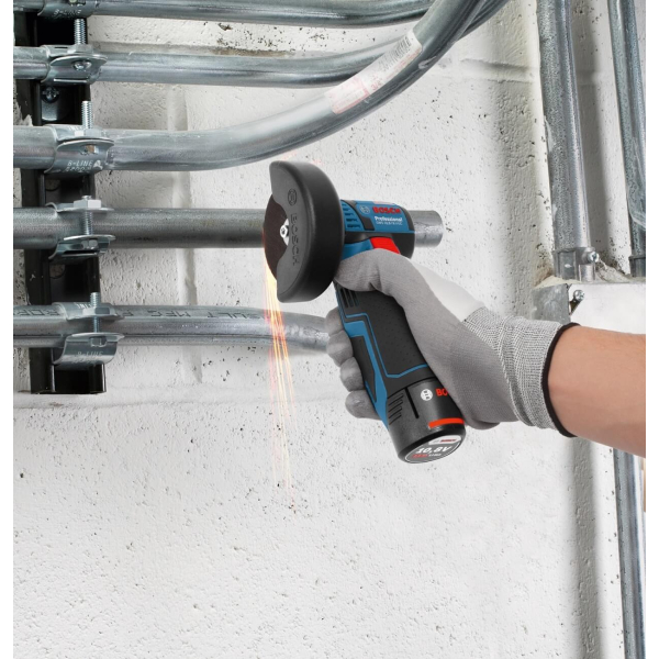 Акумуляторна болгарка Bosch Professional GWS 12V-76, 1xGBA 12V 2.0Ah, з/п GAL 12V-40