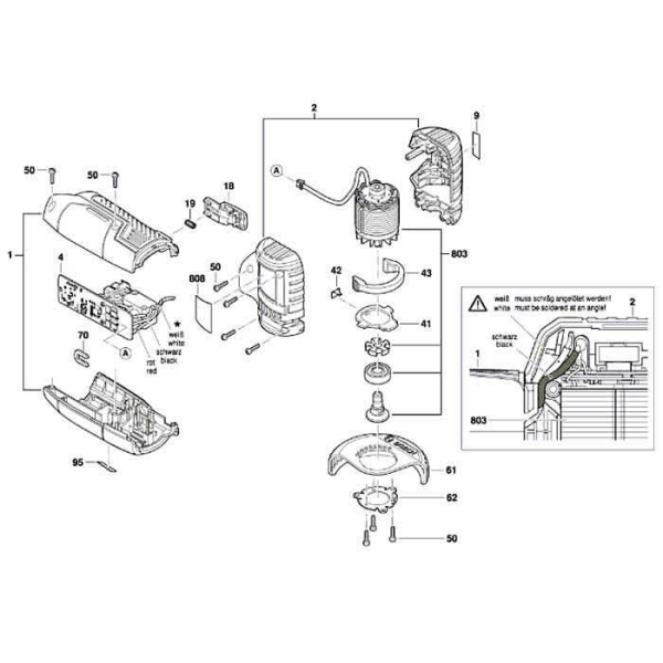 Акумуляторна болгарка Bosch Professional GWS 12V-76, 1xGBA 12V 2.0Ah, з/п GAL 12V-40