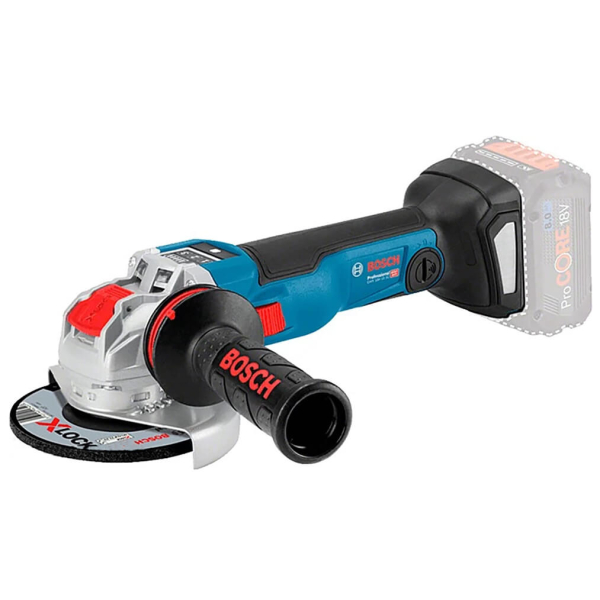 Акумуляторна болгарка Bosch Professional GWX 18V-10 SC, каркас, в L-Boxx 136, з Bluetooth модулем GCY 30-4