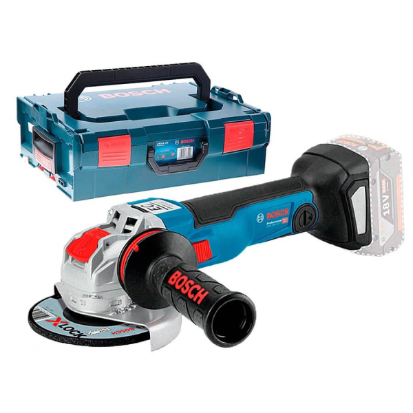 Акумуляторна болгарка Bosch Professional GWX 18V-10 C, каркас, в L-Boxx 136