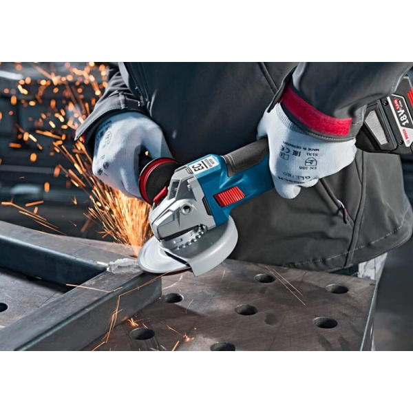 Акумуляторна болгарка Bosch Professional GWX 18V-10 C, каркас, в L-Boxx 136