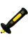 Аккумуляторная болгарка DeWalt DCG409T1, каркас в кейсе