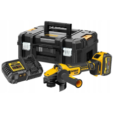 Аккумуляторная болгарка DeWalt DCG409T1, каркас в кейсе