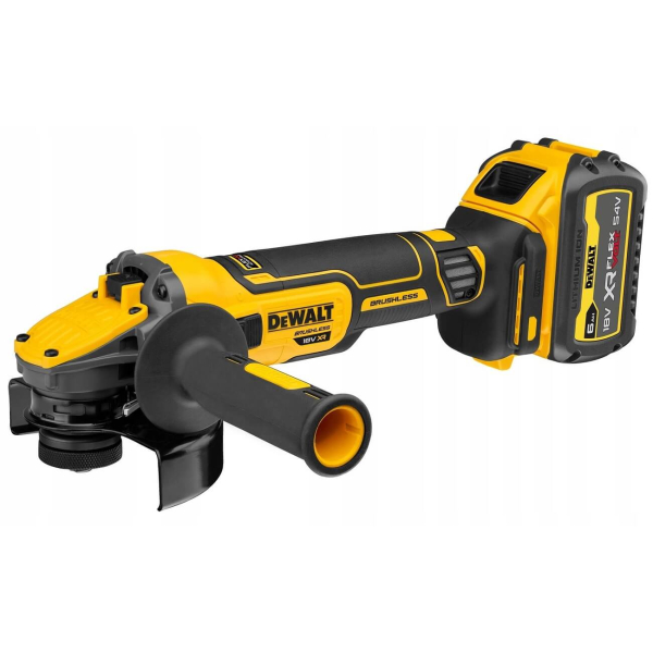 Аккумуляторная болгарка DeWalt DCG409T1, каркас в кейсе