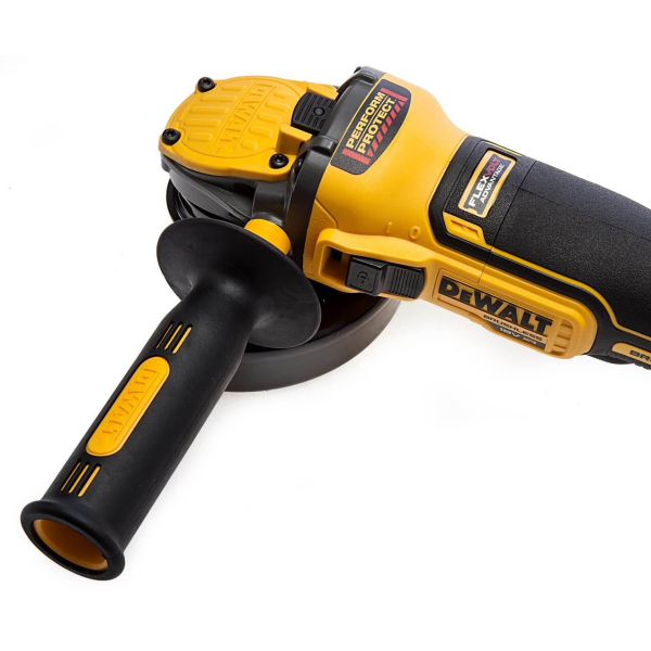 Аккумуляторная болгарка DeWalt DCG409T1, каркас в кейсе