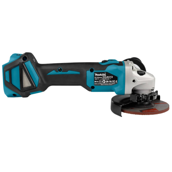 Акумуляторна кутова шліфмашина Makita DGA513Z, каркас