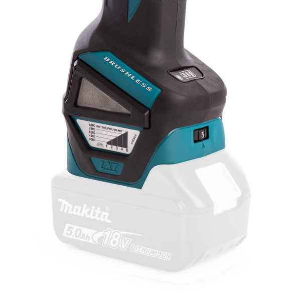 Акумуляторна кутова шліфмашина Makita DGA513Z, каркас