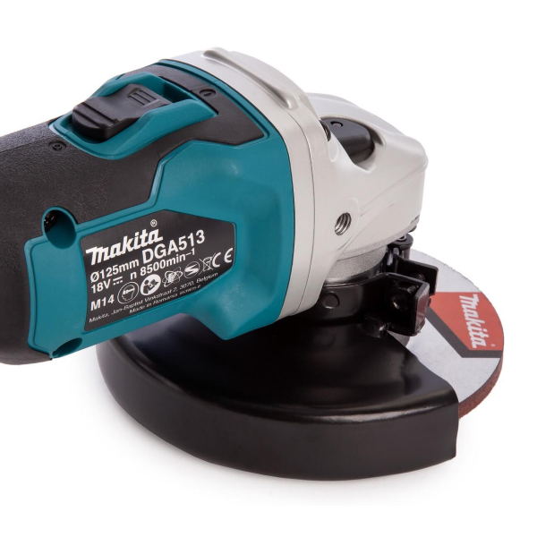 Аккумуляторная угловая шлифмашина Makita DGA513Z, каркас