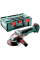 Аккумуляторная угловая шлифмашина Metabo WVB 18 LTX BL 15-125 Quick, каркас в MetaBox 165 L