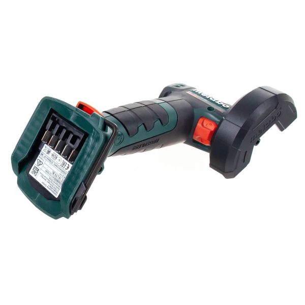 Акумуляторна болгарка Metabo CC 18 LTX BL, каркас з набором дисків