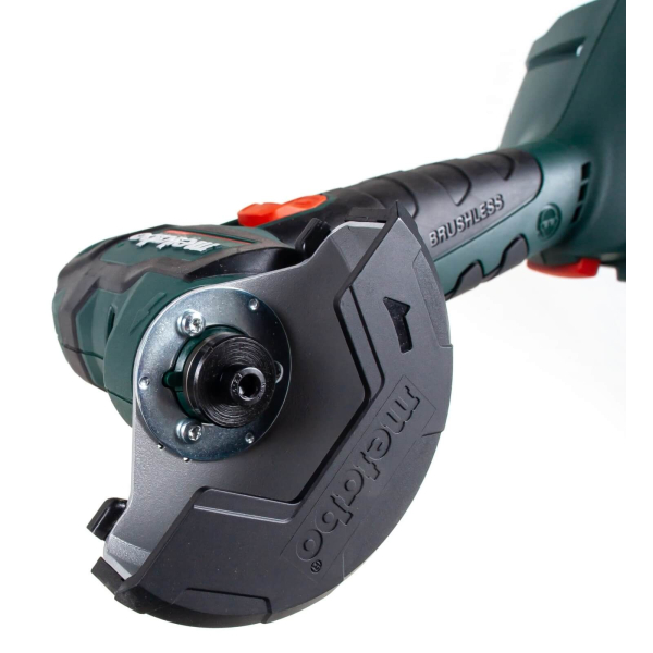Акумуляторна болгарка Metabo CC 18 LTX BL, каркас з набором дисків